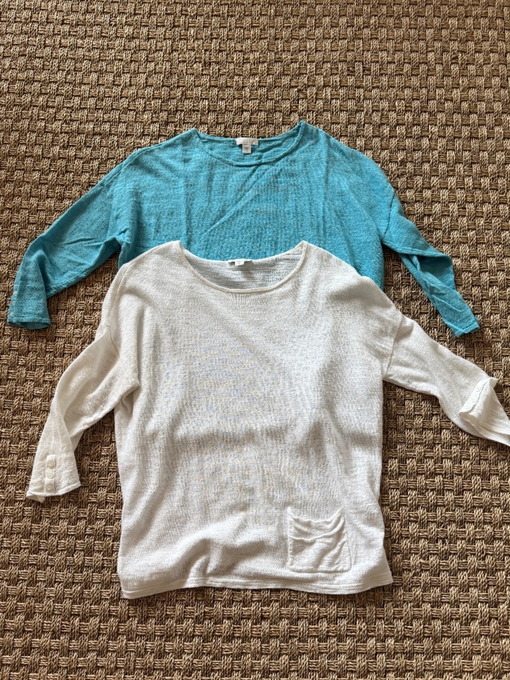 Lot of 2  J Jill lightweight sweaters XS
